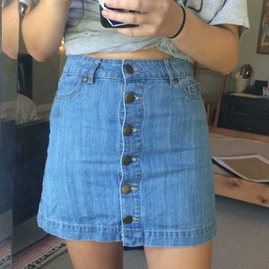 Denim Skirt